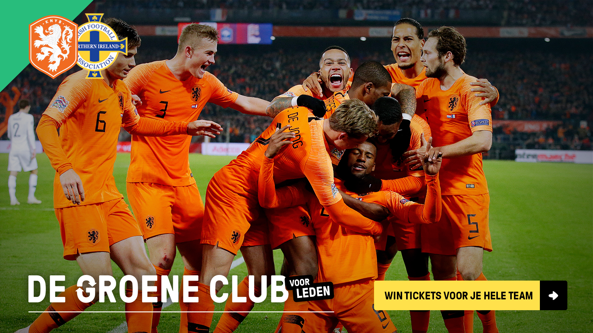 Win tickets voor Nederland NoordIerland Voetbal.nl Win tickets voor Nederland NoordIerland Voetbal.nl